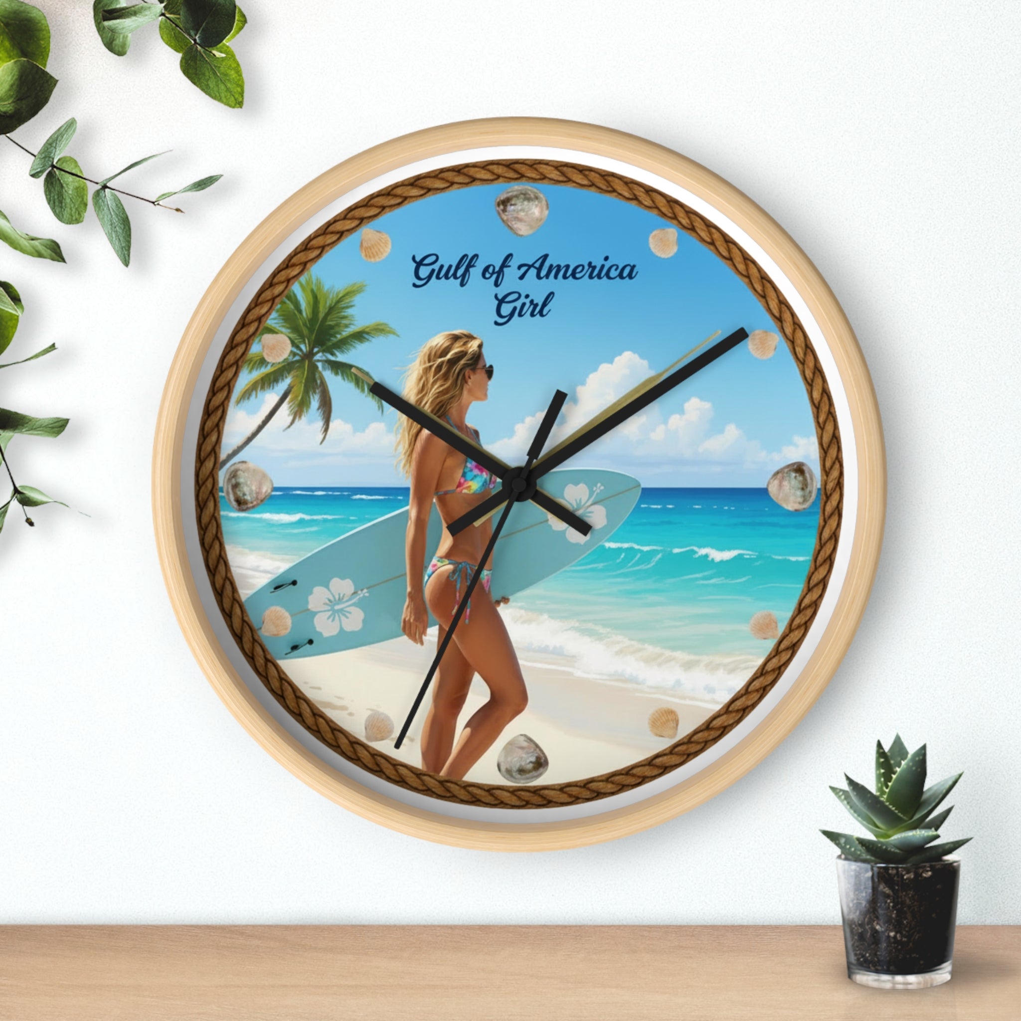 Gulf of America Girl' Coastal Decor