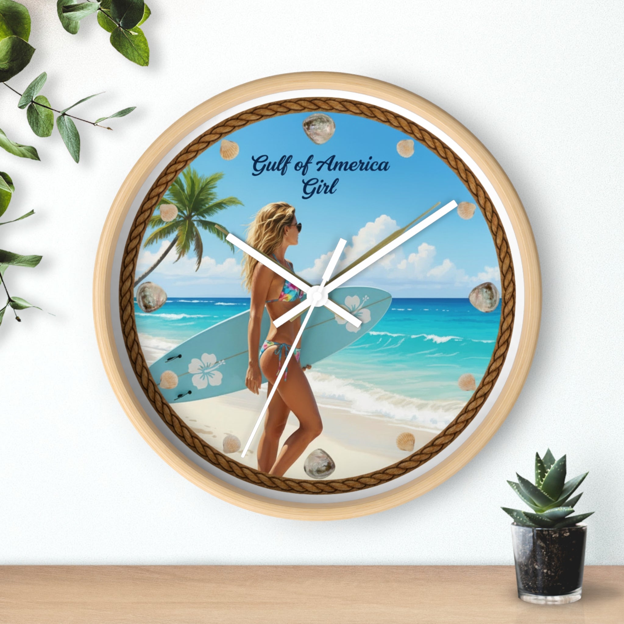Gulf of America Girl' Coastal Decor